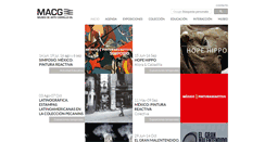 Desktop Screenshot of museodeartecarrillogil.com